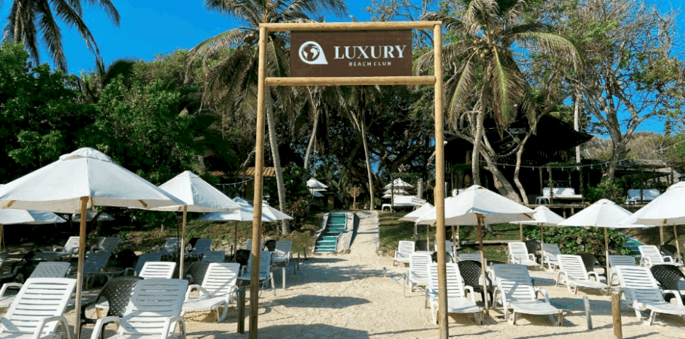 luxury beach club